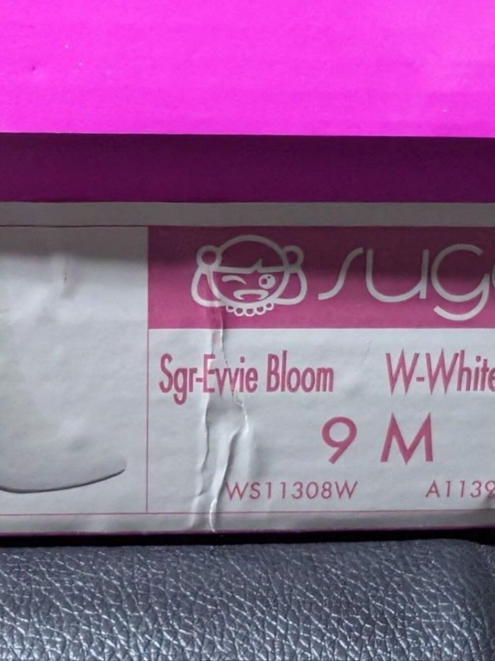 Sugar Evvie Bloom Ankle Booties White US Size 9 - Picture 7 of 12